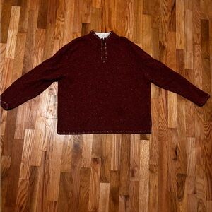 Vintage Woolrich Quarter-Zip Sweater